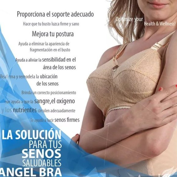 *SOLD OUT€NWOT Ardyss Angel Bra 32J Beige - Picture 5 of 8